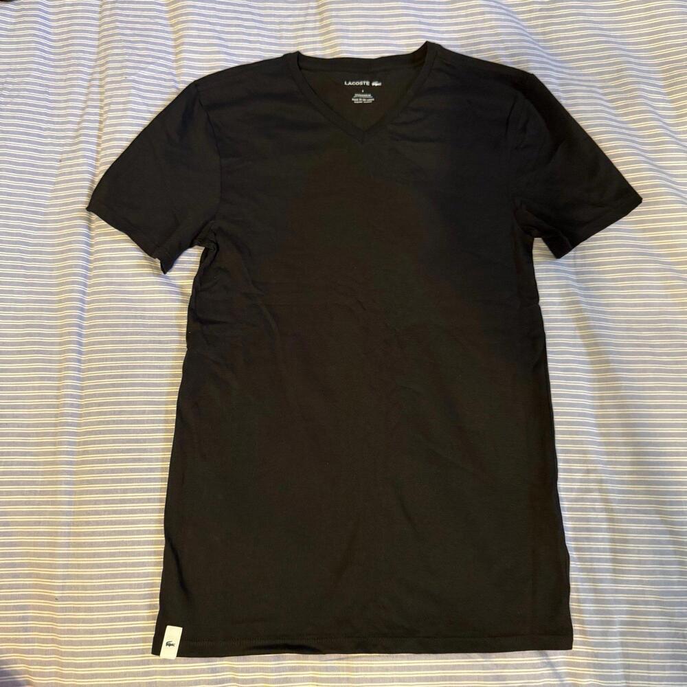 Lacoste V-Neck Sleep Shirt